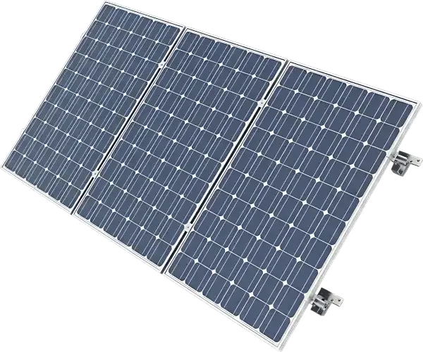 Close-up of a modern residential solar panel